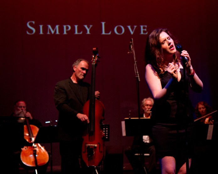 September 21, 2013 at the Wildish Theater to celebrate the release of her album "Simply Love."