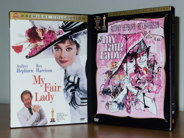 My Fair Lady DVD editions.